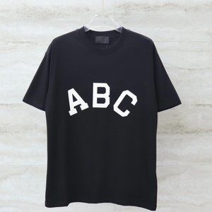 FOG FEAR OF GOD season 7 main line ABC flocking letter short sleeves